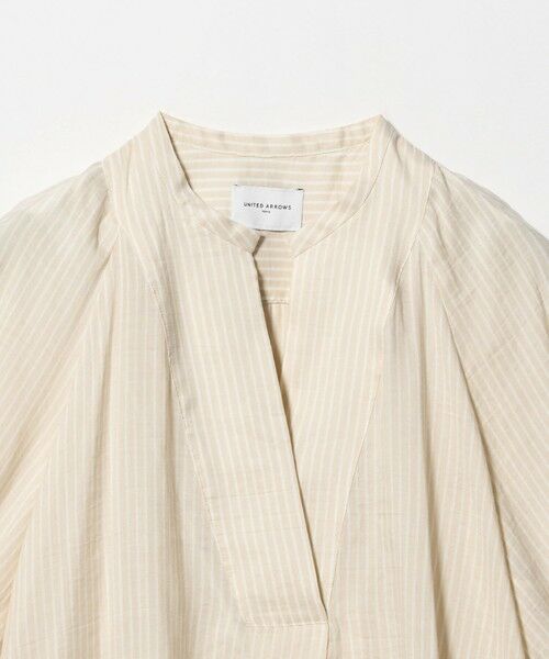 UNITED ARROWS / ユナイテッドアローズ シャツ・ブラウス | ラミー スキッパー Vネック ブラウス ‐ウォッシャブル‐ | 詳細6