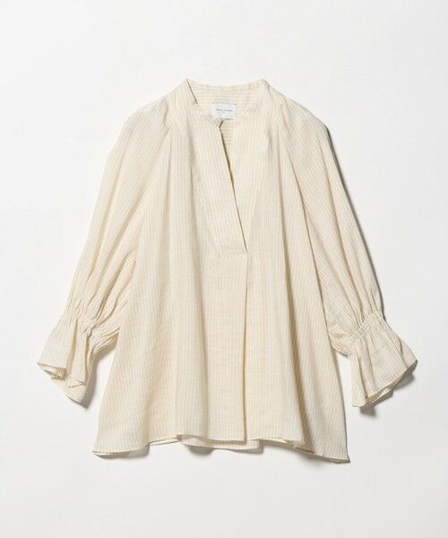 UNITED ARROWS / ユナイテッドアローズ シャツ・ブラウス | ラミー スキッパー Vネック ブラウス ‐ウォッシャブル‐（その他2）