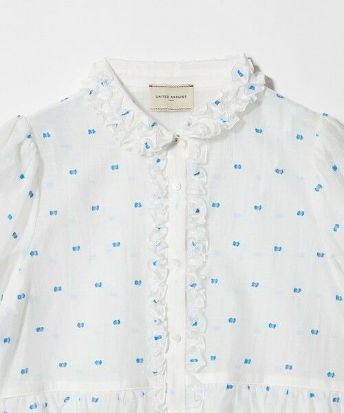 UNITED ARROWS / ユナイテッドアローズ シャツ・ブラウス | 2トーン ドット ジャガード シャツ | 詳細1