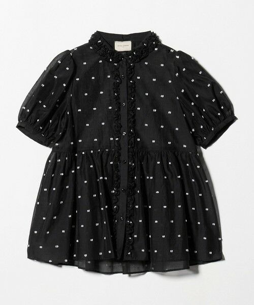 UNITED ARROWS / ユナイテッドアローズ シャツ・ブラウス | 2トーン ドット ジャガード シャツ（BLACK）