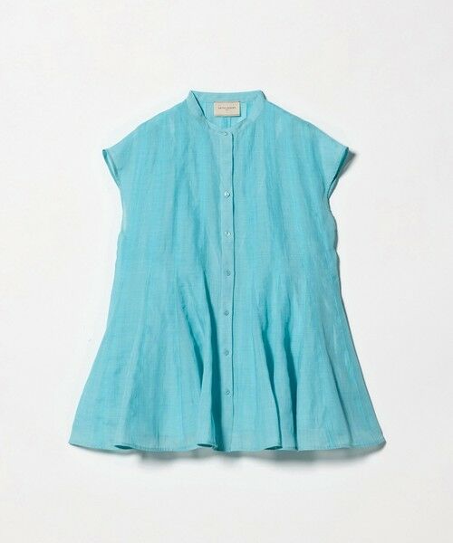 UNITED ARROWS / ユナイテッドアローズ シャツ・ブラウス | フレンチスリーブ ブラウス ‐ウォッシャブル‐（TURQUOISE）