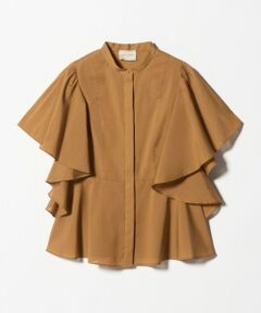 UNITED ARROWS / ユナイテッドアローズ シャツ・ブラウス | オーガンジー ペプラム フレア ブラウス ‐ウォッシャブル‐
