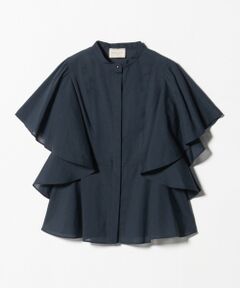 UNITED ARROWS / ユナイテッドアローズ シャツ・ブラウス | オーガンジー ペプラム フレア ブラウス ‐ウォッシャブル‐