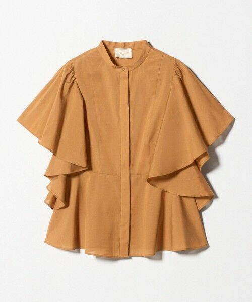 UNITED ARROWS / ユナイテッドアローズ シャツ・ブラウス | オーガンジー ペプラム フレア ブラウス ‐ウォッシャブル‐ | 詳細12