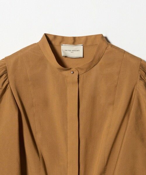 UNITED ARROWS / ユナイテッドアローズ シャツ・ブラウス | オーガンジー ペプラム フレア ブラウス ‐ウォッシャブル‐ | 詳細3