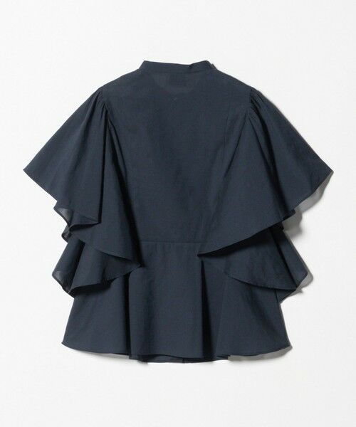 UNITED ARROWS / ユナイテッドアローズ シャツ・ブラウス | オーガンジー ペプラム フレア ブラウス ‐ウォッシャブル‐ | 詳細5