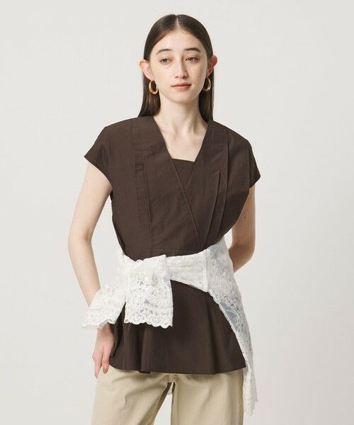 UNITED ARROWS / ユナイテッドアローズ シャツ・ブラウス | MANTECO POP フレンチスリーブ ブラウス | 詳細6