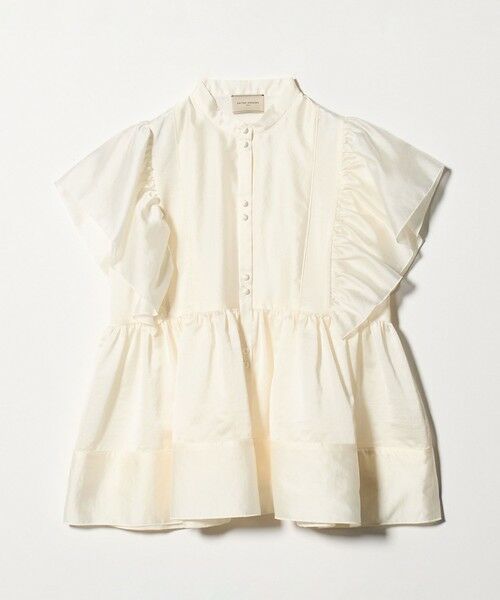 UNITED ARROWS / ユナイテッドアローズ シャツ・ブラウス | シルキー ギャザー フリルブラウス ‐ウォッシャブル‐ | 詳細7