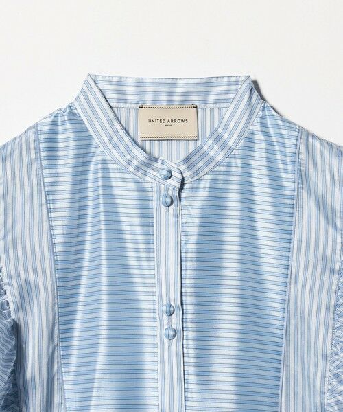 UNITED ARROWS / ユナイテッドアローズ シャツ・ブラウス | シルキー ギャザー フリルブラウス ‐ウォッシャブル‐ | 詳細29