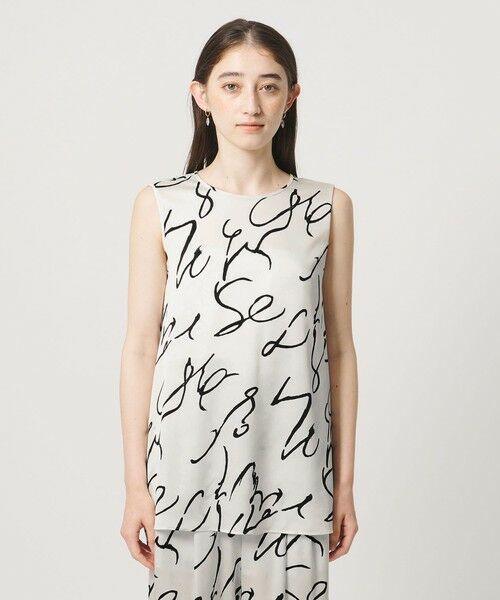 UNITED ARROWS / ユナイテッドアローズ シャツ・ブラウス | アブストラクト プリント ブラウス | 詳細8