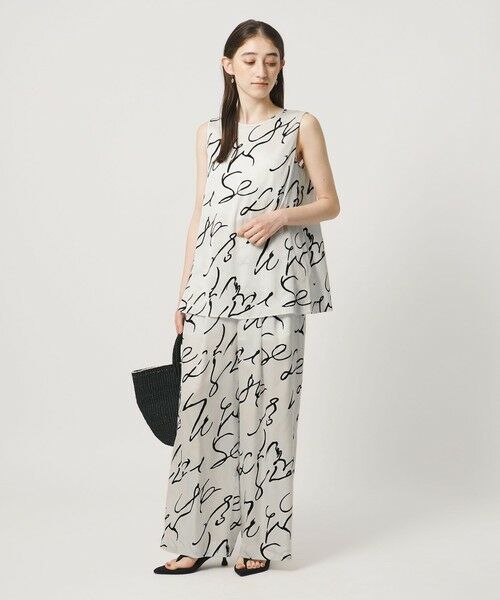 UNITED ARROWS / ユナイテッドアローズ シャツ・ブラウス | アブストラクト プリント ブラウス | 詳細4