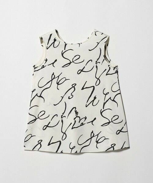 UNITED ARROWS / ユナイテッドアローズ シャツ・ブラウス | アブストラクト プリント ブラウス（OFF WHITE）