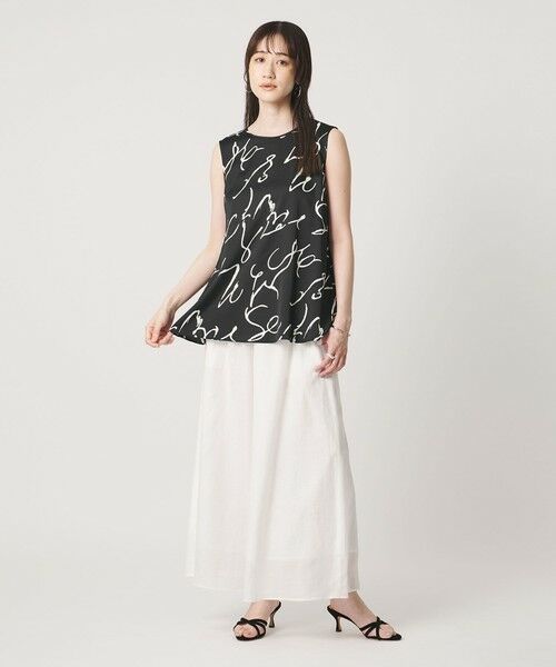 UNITED ARROWS / ユナイテッドアローズ シャツ・ブラウス | アブストラクト プリント ブラウス | 詳細17