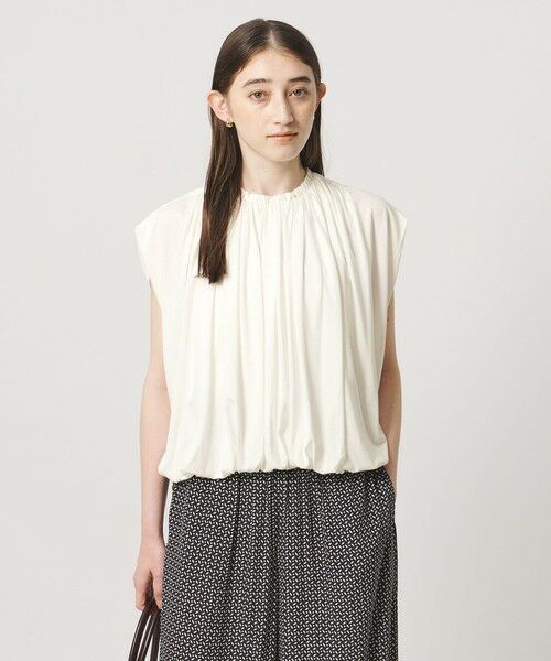 UNITED ARROWS / ユナイテッドアローズ カットソー | 天竺 ギャザー バルーン カットソー | 詳細1
