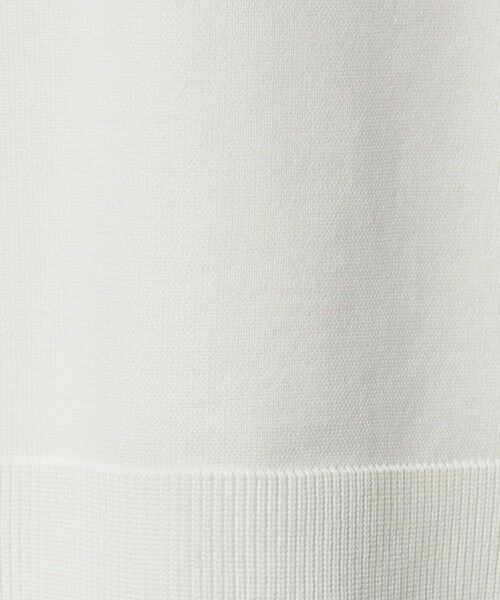 UNITED ARROWS / ユナイテッドアローズ ニット・セーター | ミニマル フリル ショートスリーブ ニット | 詳細2
