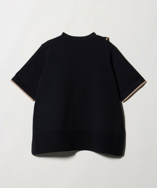 UNITED ARROWS / ユナイテッドアローズ ニット・セーター | ミニマル フリル ショートスリーブ ニット | 詳細5