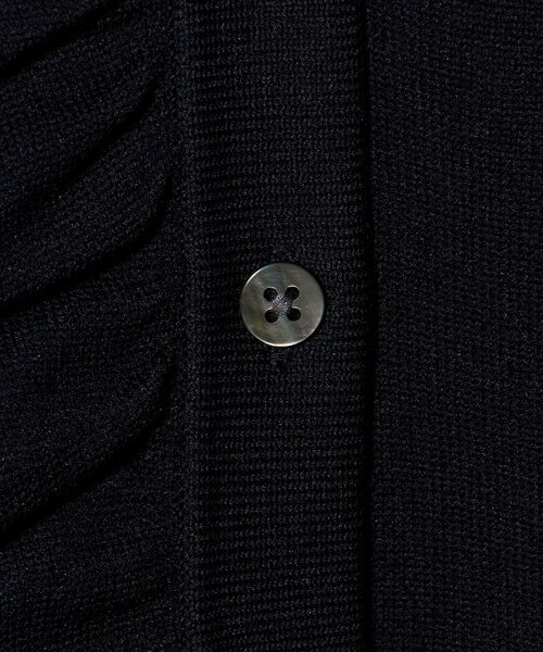 UNITED ARROWS / ユナイテッドアローズ ニット・セーター | ミニマル フリル ショートスリーブ ニット | 詳細9