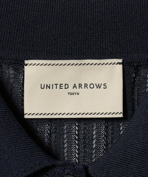 UNITED ARROWS / ユナイテッドアローズ ニット・セーター | シアー リブ ポロニット ‐ウォッシャブル‐ | 詳細11