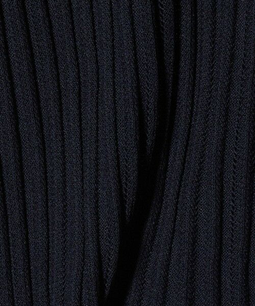 UNITED ARROWS / ユナイテッドアローズ ニット・セーター | シアー リブ ポロニット ‐ウォッシャブル‐ | 詳細10
