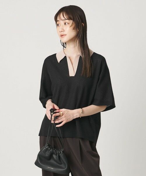 UNITED ARROWS / ユナイテッドアローズ ニット・セーター | スキッパー ドルマンスリーブ ニット ‐ウォッシャブル‐ | 詳細1