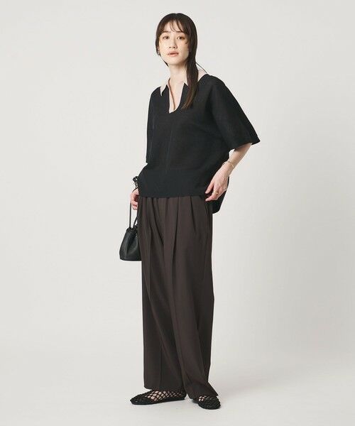 UNITED ARROWS / ユナイテッドアローズ ニット・セーター | スキッパー ドルマンスリーブ ニット ‐ウォッシャブル‐ | 詳細2