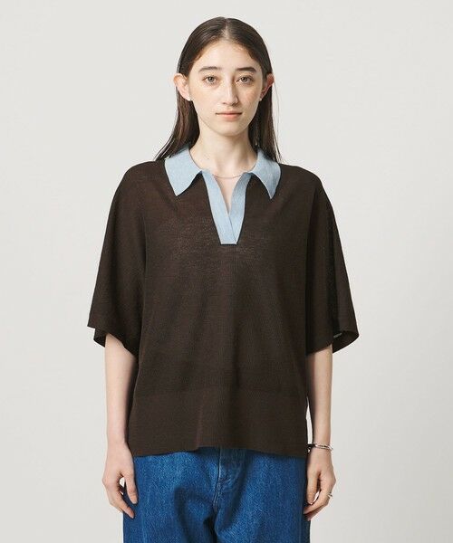 UNITED ARROWS / ユナイテッドアローズ ニット・セーター | スキッパー ドルマンスリーブ ニット ‐ウォッシャブル‐ | 詳細10