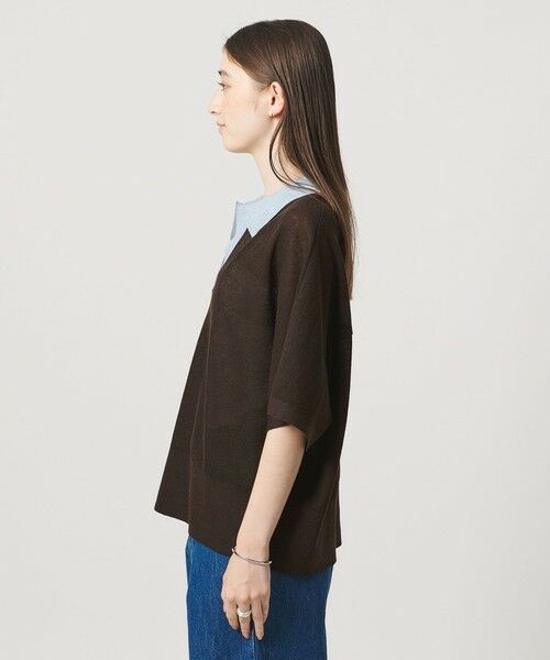 UNITED ARROWS / ユナイテッドアローズ ニット・セーター | スキッパー ドルマンスリーブ ニット ‐ウォッシャブル‐ | 詳細11