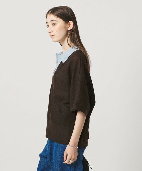 UNITED ARROWS / ユナイテッドアローズ ニット・セーター | スキッパー ドルマンスリーブ ニット ‐ウォッシャブル‐ | 詳細8