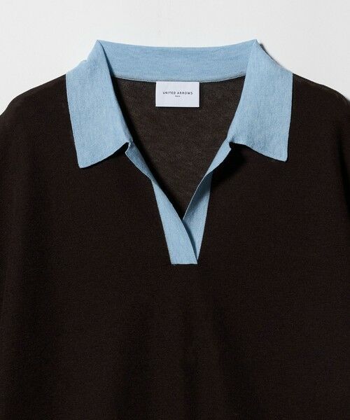 UNITED ARROWS / ユナイテッドアローズ ニット・セーター | スキッパー ドルマンスリーブ ニット ‐ウォッシャブル‐ | 詳細3