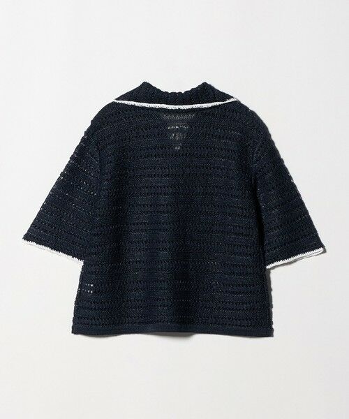 UNITED ARROWS / ユナイテッドアローズ ニット・セーター | アイレット バイカラー ニット | 詳細3