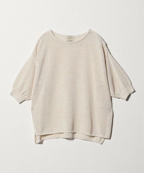 UNITED ARROWS / ユナイテッドアローズ ニット・セーター | ペーパー プルオーバー ニット（NATURAL）