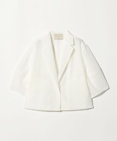 UNITED ARROWS / ユナイテッドアローズ テーラードジャケット | シアー ショート ジャケット ‐ウォッシャブル‐