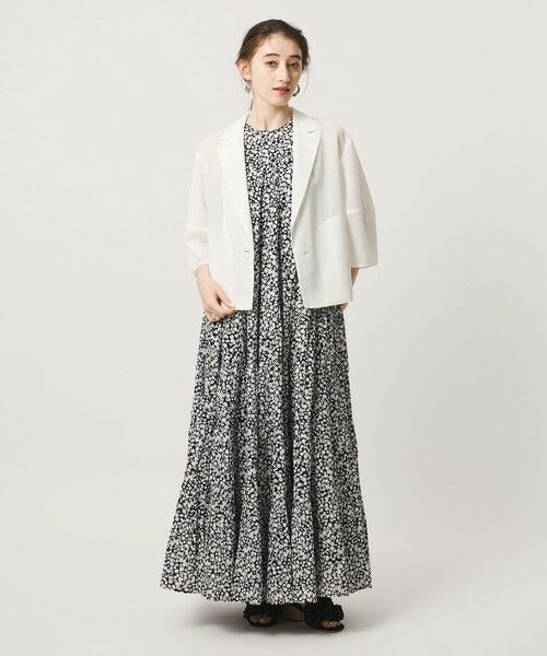 UNITED ARROWS / ユナイテッドアローズ テーラードジャケット | シアー ショート ジャケット ‐ウォッシャブル‐ | 詳細2