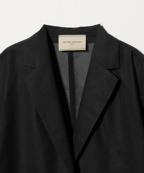 UNITED ARROWS / ユナイテッドアローズ テーラードジャケット | シアー ショート ジャケット ‐ウォッシャブル‐ | 詳細4