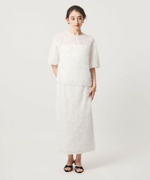 UNITED ARROWS / ユナイテッドアローズ ミニ・ひざ丈スカート | フリンジ タイトスカート | 詳細5