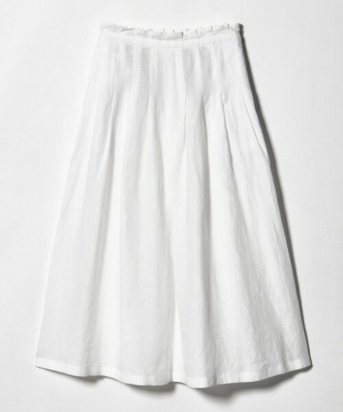UNITED ARROWS / ユナイテッドアローズ ロング・マキシ丈スカート | リネン タック ロングスカート ‐ウォッシャブル‐ | 詳細5