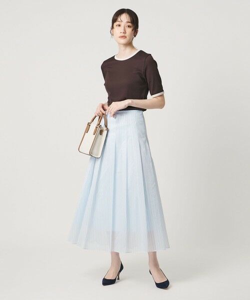 UNITED ARROWS / ユナイテッドアローズ ロング・マキシ丈スカート | LINEAESSE シアー スカート ‐ウォッシャブル‐ | 詳細9