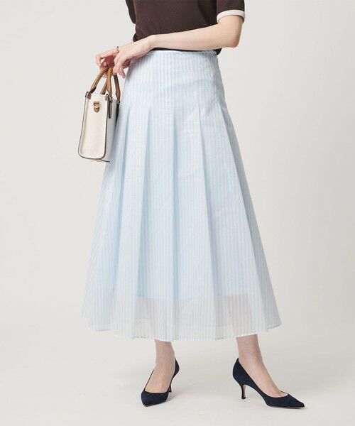 UNITED ARROWS / ユナイテッドアローズ ロング・マキシ丈スカート | LINEAESSE シアー スカート ‐ウォッシャブル‐ | 詳細8