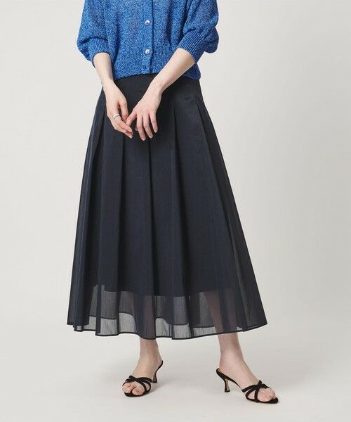 UNITED ARROWS / ユナイテッドアローズ ロング・マキシ丈スカート | LINEAESSE シアー スカート ‐ウォッシャブル‐ | 詳細22