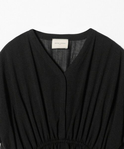 UNITED ARROWS / ユナイテッドアローズ ロング・マキシ丈ワンピース | スラブ シアー ワンピース ‐ウォッシャブル‐ | 詳細1