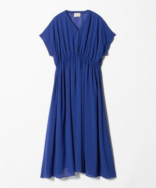 UNITED ARROWS / ユナイテッドアローズ ロング・マキシ丈ワンピース | スラブ シアー ワンピース ‐ウォッシャブル‐（COBALT）