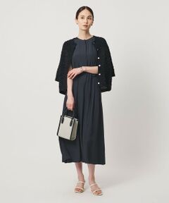 UNITED ARROWS / ユナイテッドアローズ ロング・マキシ丈ワンピース | Spiree ギャザー フレンチスリーブ ワンピース
