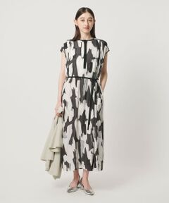 UNITED ARROWS / ユナイテッドアローズ ロング・マキシ丈ワンピース | Spiree ギャザー フレンチスリーブ ワンピース
