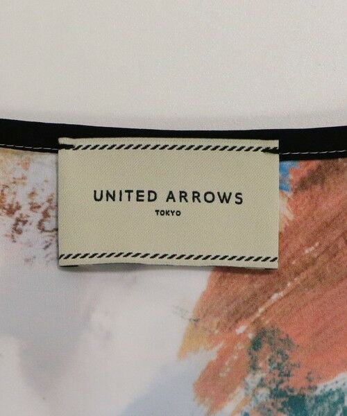 UNITED ARROWS / ユナイテッドアローズ ロング・マキシ丈ワンピース | Spiree ギャザー フレンチスリーブ ワンピース | 詳細23