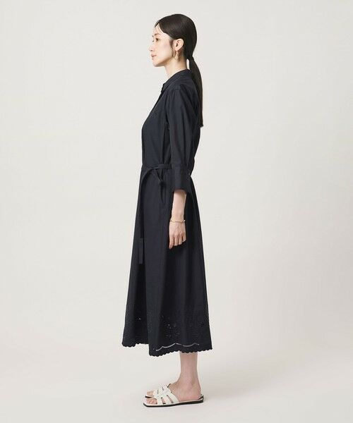 UNITED ARROWS / ユナイテッドアローズ ロング・マキシ丈ワンピース | カットワーク シャツワンピース | 詳細12