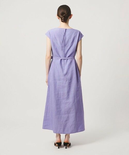 UNITED ARROWS / ユナイテッドアローズ ロング・マキシ丈ワンピース | リネン シャーリング スキッパー ワンピース ‐ウォッシャブル‐ | 詳細17