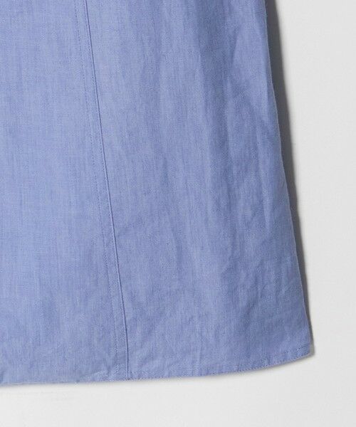 UNITED ARROWS / ユナイテッドアローズ ロング・マキシ丈ワンピース | リネン シャーリング スキッパー ワンピース ‐ウォッシャブル‐ | 詳細22