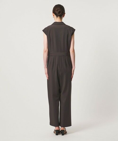 UNITED ARROWS / ユナイテッドアローズ サロペット・オールインワン | ツイル オールインワン ‐ストレッチ 防シワ 接触冷感‐ | 詳細9
