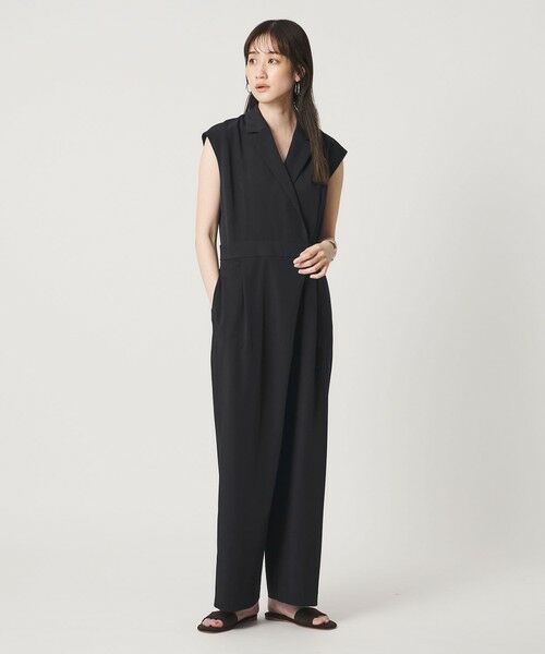 UNITED ARROWS / ユナイテッドアローズ サロペット・オールインワン | ツイル オールインワン ‐ストレッチ 防シワ 接触冷感‐ | 詳細19