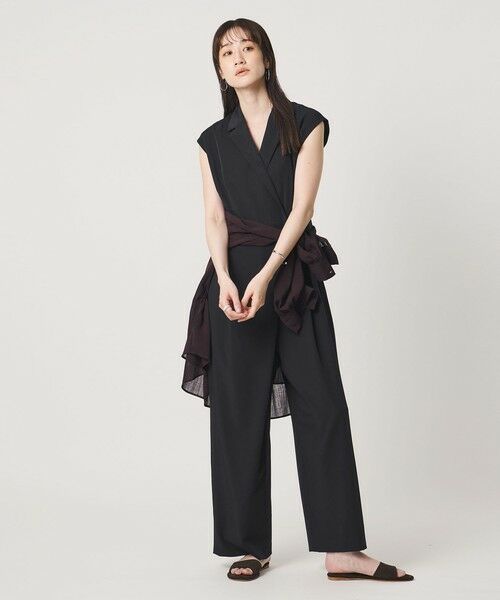 UNITED ARROWS / ユナイテッドアローズ サロペット・オールインワン | ツイル オールインワン ‐ストレッチ 防シワ 接触冷感‐ | 詳細20